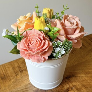 SKLDEM, Kyblík, 5 kytic, mix 7